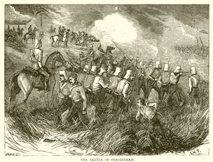 La battaglia di Ferozeshah (1845)