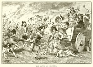 La battaglia di Vercelli da English School