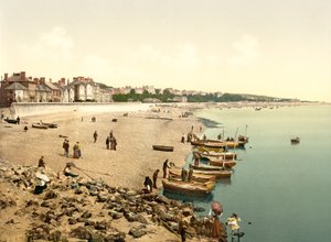 La spiaggia, Exmouth da English School