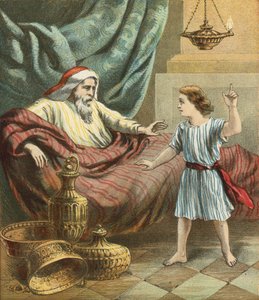 Il ragazzo Samuele con Eli