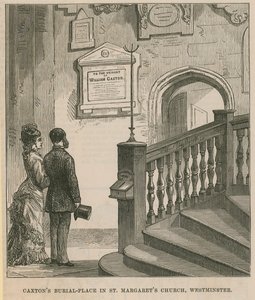 Il luogo di sepoltura di William Caxton