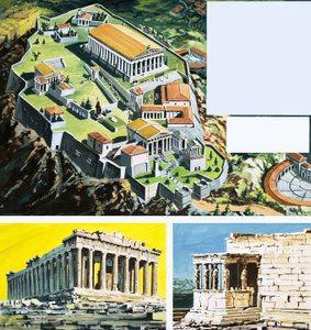 La città di Atene nell