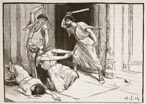 La morte di Tiberio Gracco (litografia)