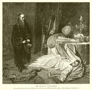 La morte di Wallenstein da English School