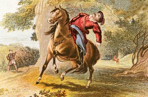 La morte di Guglielmo il Rosso da English School