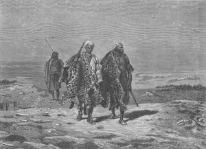 Il deserto vicino a Siout