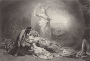 La vigilia della fuga (incisione) da English School