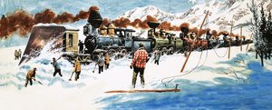 La prima linea ferroviaria transcontinentale attraverso l