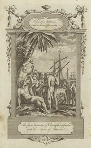 Il primo incontro di Cristoforo Colombo con i nativi d