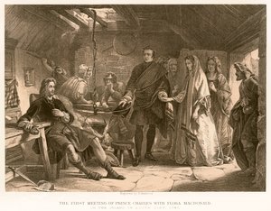 Il primo incontro del Principe Carlo con Flora Macdonald da English School