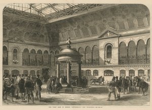 La prima vendita nel nuovo edificio di Messrs Tattersalls da English School