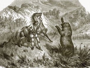 Il primo colpo a un orso grizzly