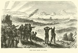 La prima vista di Parigi, settembre 1870 da English School