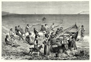 I pescatori di Mentone (incisione)