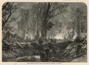 La foresta in fiamme e le tombe aperte a Parigi