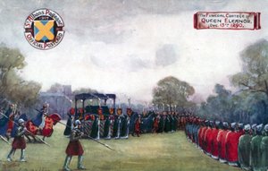 Il corteo funebre della Regina Eleonora, 13 dicembre 1290