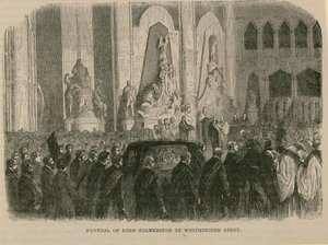 Il funerale di Lord Palmerston