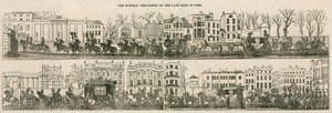 Il corteo funebre del defunto Duca di York