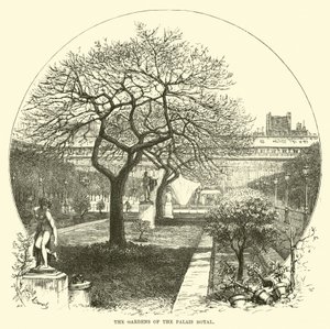 I giardini del Palais Royal da English School