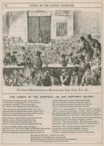 La grande lezione morale alla prigione di Horsemonger Lane da English School