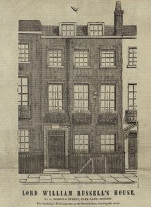 La casa di Lord William Russell da English School