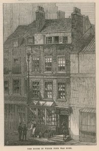 La casa in cui è nato Alexander Pope da English School