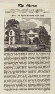 La casa in cui è nato John Howard da English School