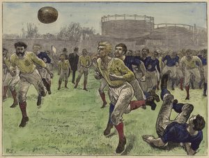 La partita internazionale di calcio da English School