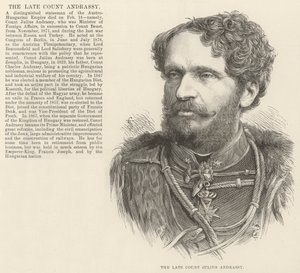 Il defunto Conte Julius Andrassy da English School