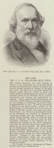 Il defunto Dr C J Blasius Williams, MD, FRS da English School