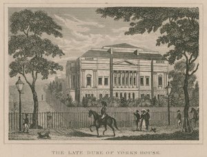 La casa del defunto Duca di York, Lancaster House, poi York House da English School