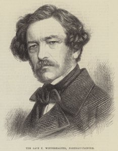 Il defunto F Winterhalter, pittore di ritratti da English School