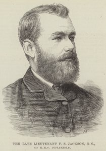Il defunto tenente F S Jackson, RN, della HMS Inflexible da English School