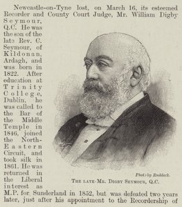 Il defunto signor Digby Seymour, QC