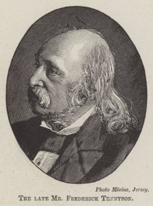 Il defunto signor Frederick Tennyson (incisione)