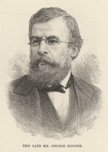 Il defunto Signor George Hooper (incisione) da English School