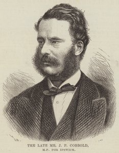 Il defunto Signor J P Cobbold, MP per Ipswich da English School