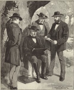 Il defunto signor Jefferson Davis da English School