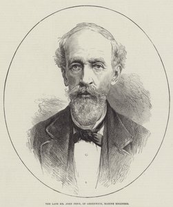 Il defunto Signor John Penn, di Greenwich, Ingegnere Navale da English School
