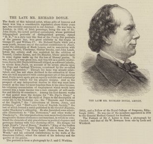 Il defunto signor Richard Doyle, artista