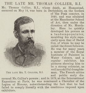 Il defunto Mr Thomas Collier, RI da English School