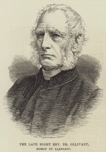 Il defunto reverendo Dr Ollivant, vescovo di Llandaff da English School