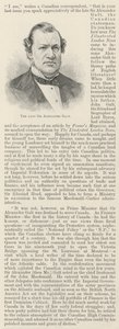 Il defunto Sir Alexander Galt da English School