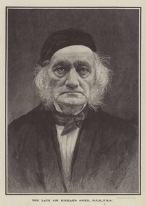 Il defunto Sir Richard Owen, KCB, FRS da English School