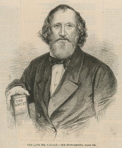 Il defunto Thomas Wakley, MP per Finsbury e fondatore della rivista The Lancet da English School