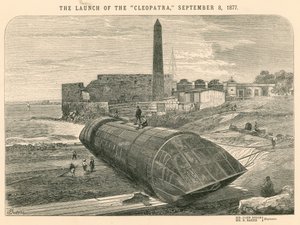 Il varo della Cleopatra, 8 settembre 1877