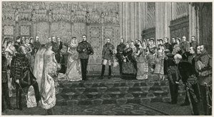 Il matrimonio del Duca di Albany da English School