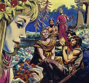 Gli uomini inviati da Ulisse a esaminare i Lotofagi non tornarono mai da English School