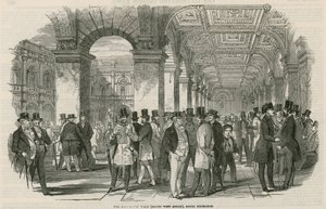 La passeggiata dei mercanti (angolo sud-ovest), Royal Exchange da English School