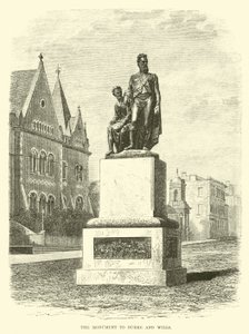 Il monumento a Burke e Wills da English School